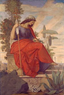 Italia, 1834-1836. Creator: Philipp Veit