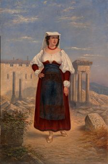 Italian Woman, ca. 1890-1899. Creator: Antonio Zeno Shindler