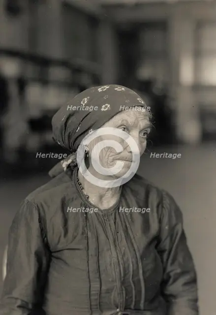 Italian at Ellis Island. Creator: Lewis Wickes Hine.