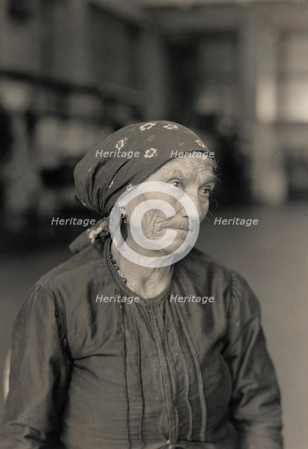 Italian at Ellis Island. Creator: Lewis Wickes Hine.