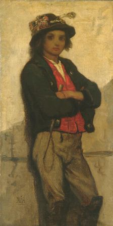 Italian Boy, 1866 (?). Creator: William Morris Hunt