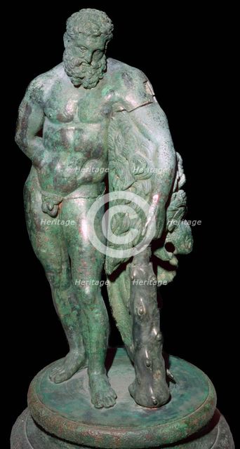 Italian bronze of Heracles, 3rd century BC. Artist: Unknown