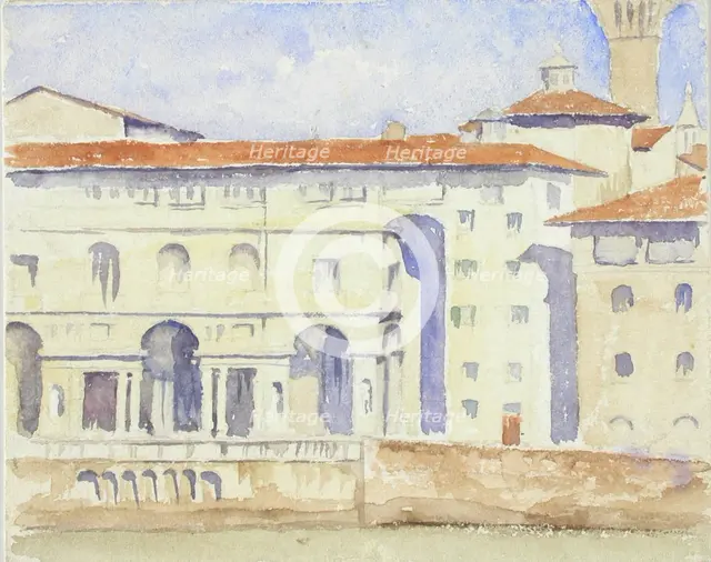 Italian buildings. Creator: Maria Wiik.