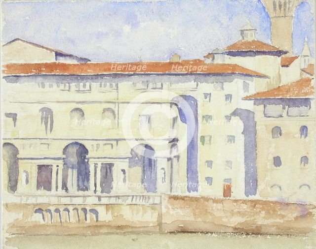 Italian buildings. Creator: Maria Wiik.