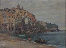 Italian city by the sea, 1905. Creator: Eduard Ameseder