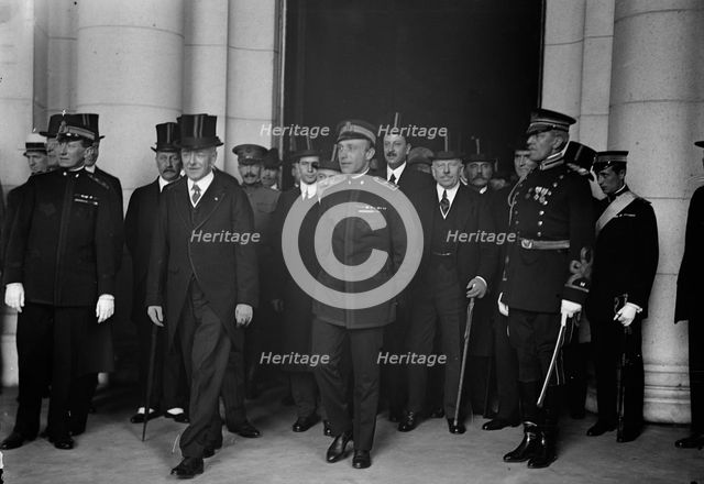 Italian Commission To U.S. ..., 23 May 1917. Creator: Harris & Ewing.