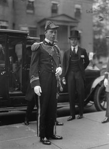 Italian Commission To U.S., 1917. Creator: Harris & Ewing