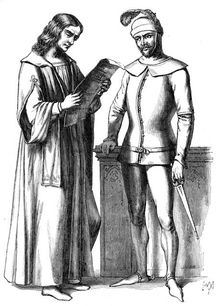 Italian costumes of the 15th century (1849)