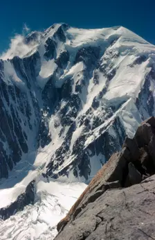 Italian face of Mont Blanc