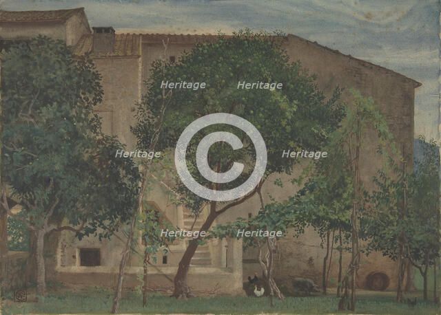 Italian Farmhouse, 1871-3. Creator: Walter Crane.