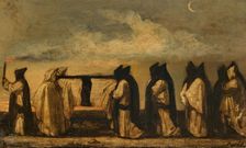 Italian funeral, 1851. Creator: Feuerbach; Anselm (1829-1880)