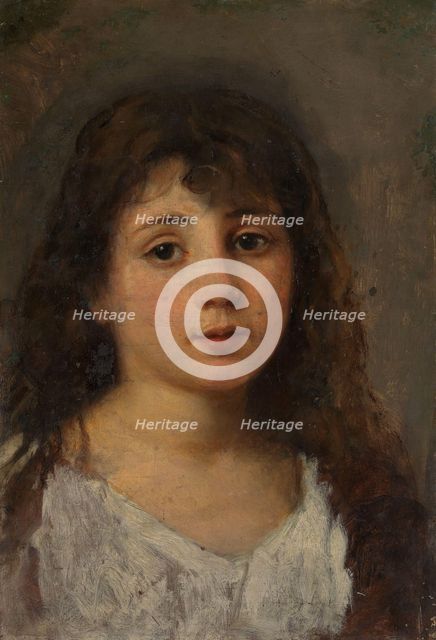 Italian girl, Undated. Creator: Sophie Ribbing.