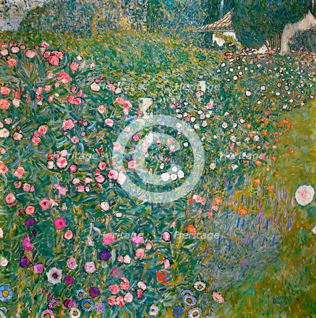 Italian Horticultural Landscape, 1913. Artist: Klimt, Gustav (1862-1918)