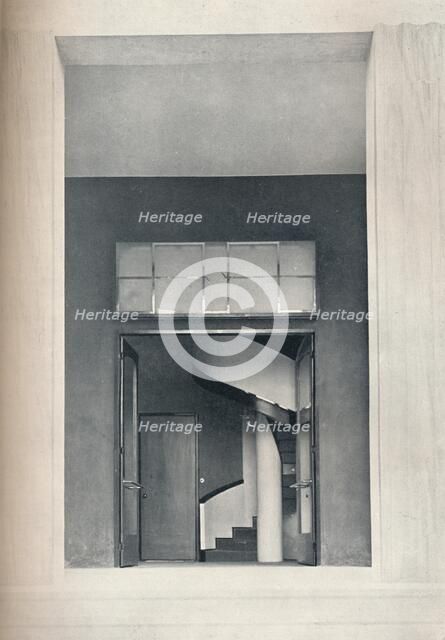 'Italian interior by architects C. E. Rava and S. Larco', 1930. Artists: Unknown, Sebastiano Larco.