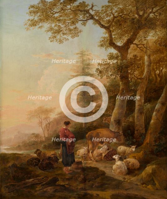 Italian Landscape, 1645. Creator: Nicolaes Berchem.