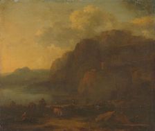 Italian Landscape, 1650-1683. Creator: Nicolaes Berchem