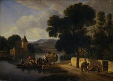 Italian Landscape, 1849. Creator: Vasilij Raev