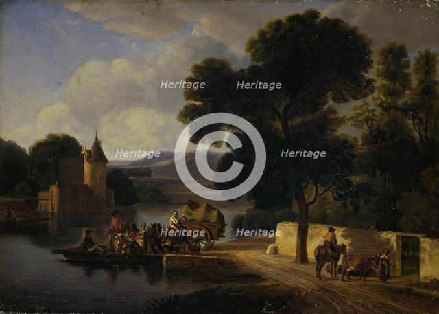 Italian Landscape, 1849. Creator: Vasilij Raev.