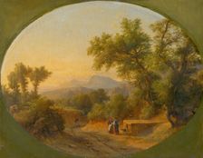 Italian Landscape, 1853. Creator: Karol Marko