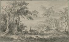 Italian landscape. Creator: Dirck Dalens II