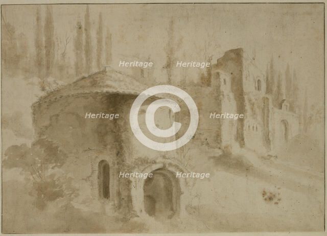 Italian landscape. Creator: Jan Asselijin.