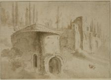 Italian landscape. Creator: Jan Asselijin