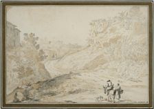 Italian landscape. Creator: Johannes Lingelbach