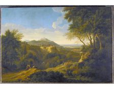 Italian Landscape, between 1640 and 1675. Creator: Gaspard Dughet