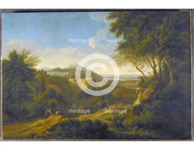 Italian Landscape, between 1640 and 1675. Creator: Gaspard Dughet.
