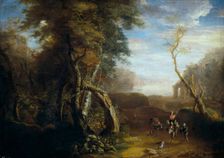Italian Landscape, between 1655 and 1711. Creator: Pieter Spierinckx