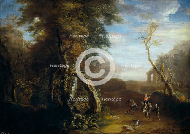 Italian Landscape, between 1655 and 1711. Creator: Pieter Spierinckx.