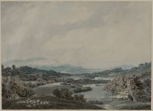 Italian Landscape, c. 1790-1792. Creator: John Robert Cozens (British, 1752-1797)