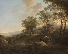Italian Landscape, c1630-1650. Creator: Jan Dirksz Both