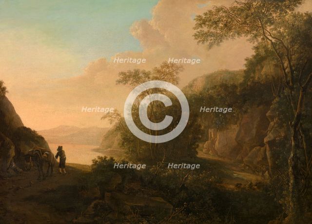 Italian Landscape, c1630-1650. Creator: Jan Dirksz Both.