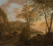 Italian Landscape, c1638-1652. Creator: Jan Dirksz Both