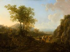 Italian Landscape, c1638-1652. Creator: Jan Dirksz Both