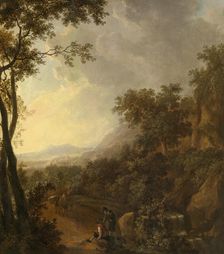 Italian Landscape, c1650-1690. Creator: Willem de Heusch