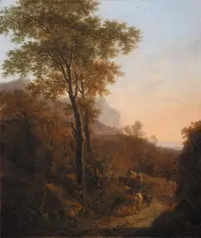 Italian Landscape, c1650. Creator: Willem de Heusch