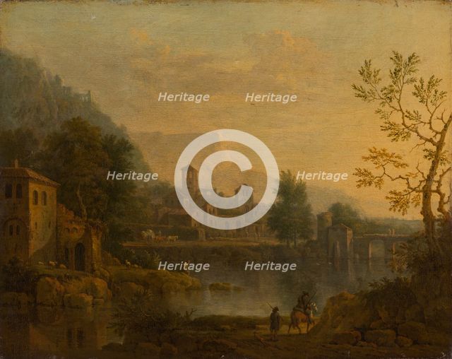Italian Landscape, c1709. Creator: Jan van Huysum.