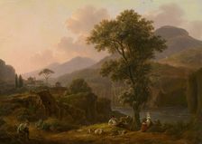 Italian Landscape, c1780-1810. Creator: Simon Alexandre Clement Denis