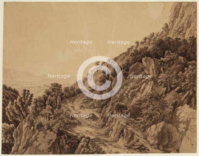 Italian Landscape, c1800. Creator: Anon.