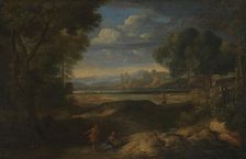 Italian Landscape, probably last half of 17th century. Creator: Gaspard Dughet