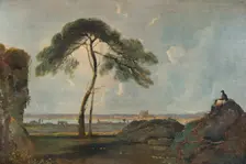 Italian Landscape with a Stone Pine c1756, (1938). Artist: Richard Wilson