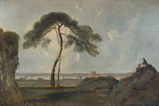 Italian Landscape with a Stone Pine c1756, (1938). Artist: Richard Wilson