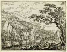 Italian Landscape with Ruins, n.d. Creator: Jonas Umbach