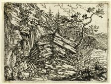 Italian Landscape with Ruins, n.d. Creator: Jonas Umbach