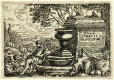 Italian Landscape with Ruins, n.d. Creator: Jonas Umbach