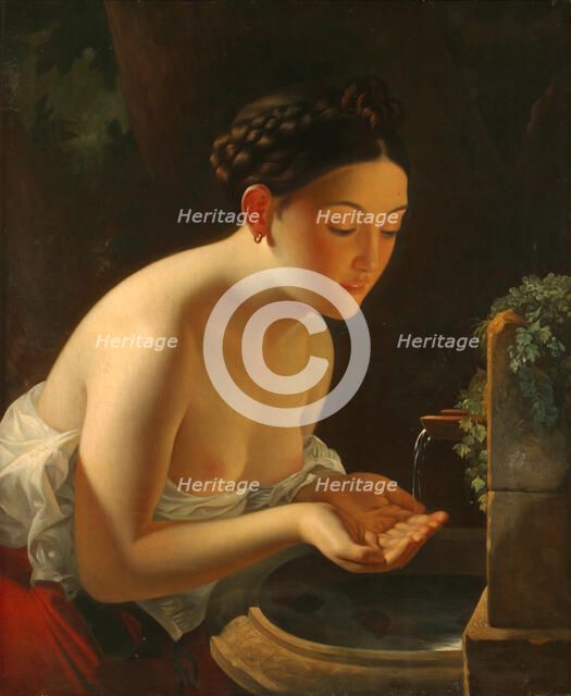 Italian Morning. Artist: Briullov, Karl Pavlovich (1799-1852)