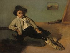 Italian Peasant Boy, 1825/1827. Creator: Jean-Baptiste-Camille Corot