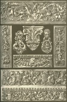 Italian Renaissance ornament in marble and bronze, (1898). Creator: Unknown